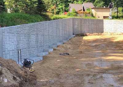 Cascade Mountain Ski Resort Retaining Walls