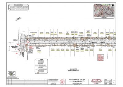 City of Utica Selected Streets Topographic Surveys