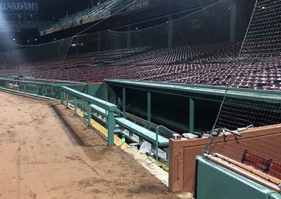 Major League Baseball Tension Netting Systems