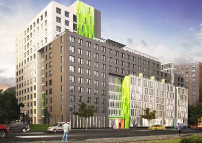 Van Dyke III Housing Development Precast Staircase